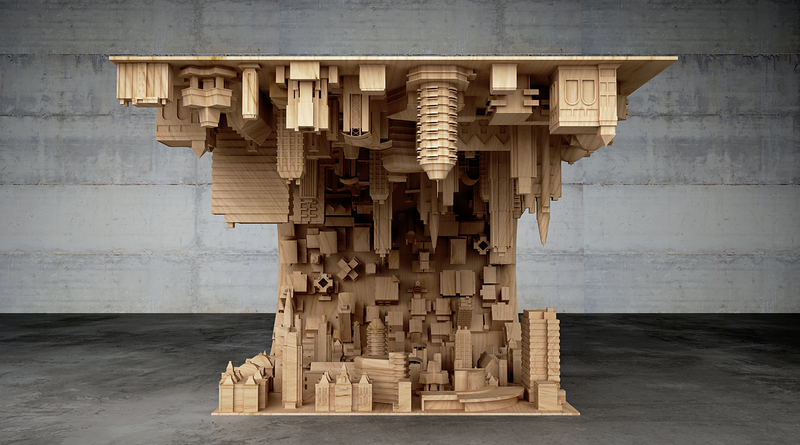 Illustration for article titled Practical 3-D Printing Looks Like a Crazy $4,500 Coffee Table